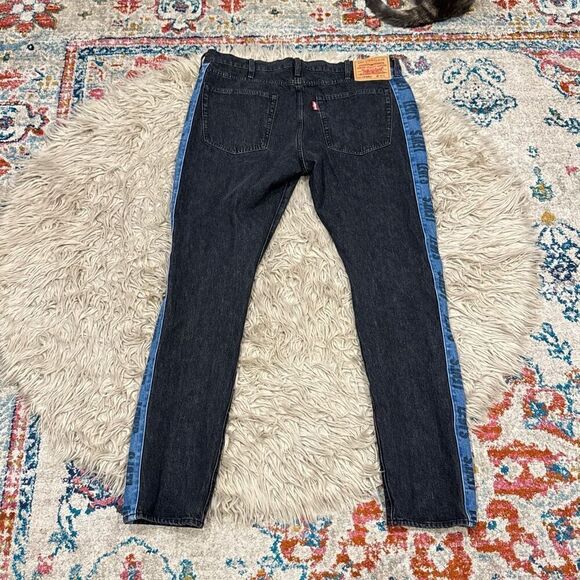 Rare Levi’s Premium Lo-Ball Skinny Stack Jeans size 42 - Picture 9 of 11